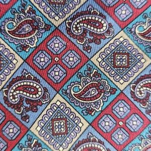 *2 for $18* 100% Silk Jsaco Abstract Tie - Made in Italy